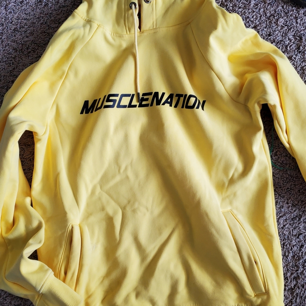 Muscle Nation fleece sweater